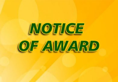 Notice of Award